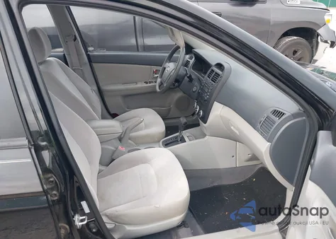 2009 Kia Spectra Ex from USA, damaged, VIN KNAFE221595599729